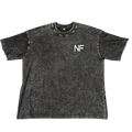 "LOCKED IN" Washed Baggy fit T-shirt - NF