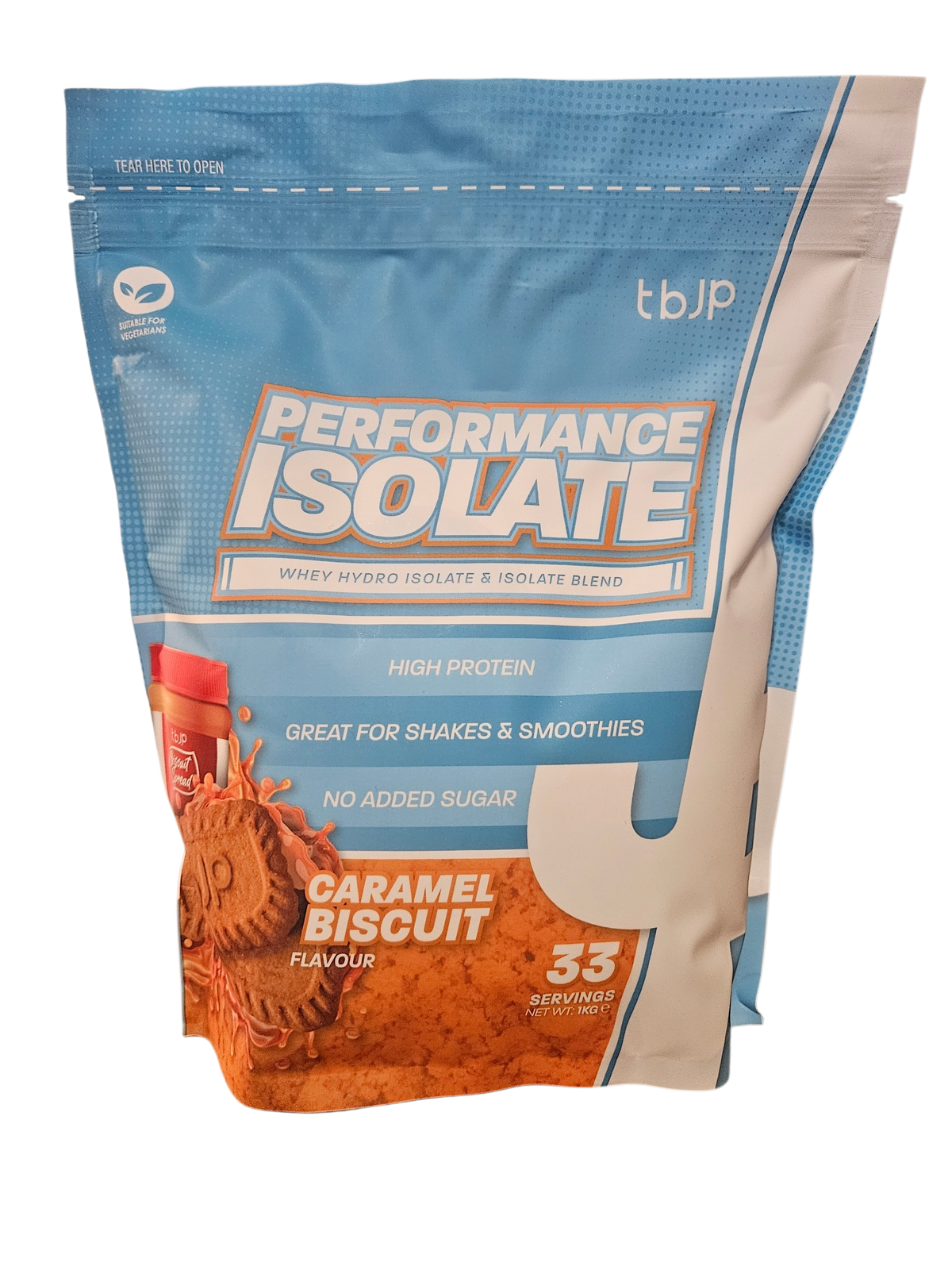 Performance Isolate tri blend 1 kg - Trained by JP