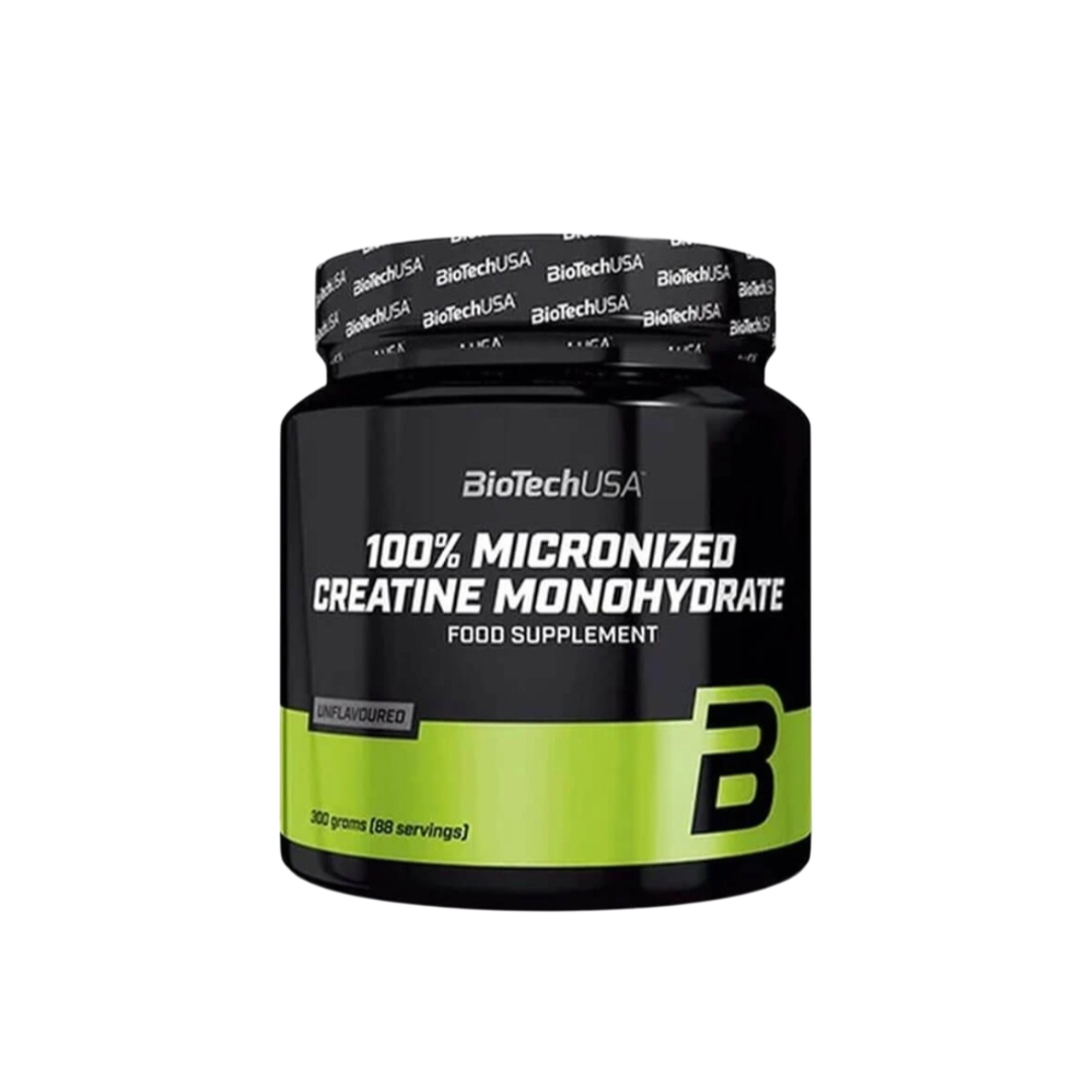 100% Creatine Monohydrate 300 g - Biotech USA