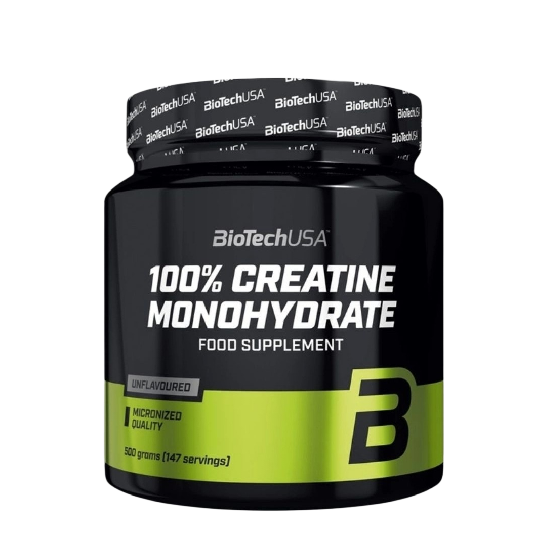 100% Creatine Monohydrate 500 g - Biotech USA