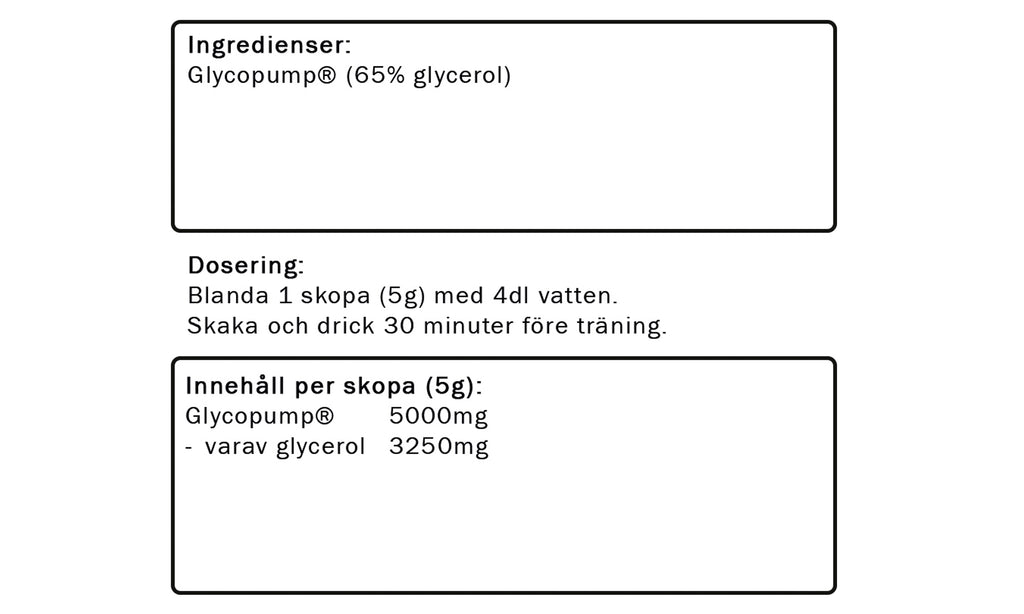 Glycopump® 300g - NG Nutrition