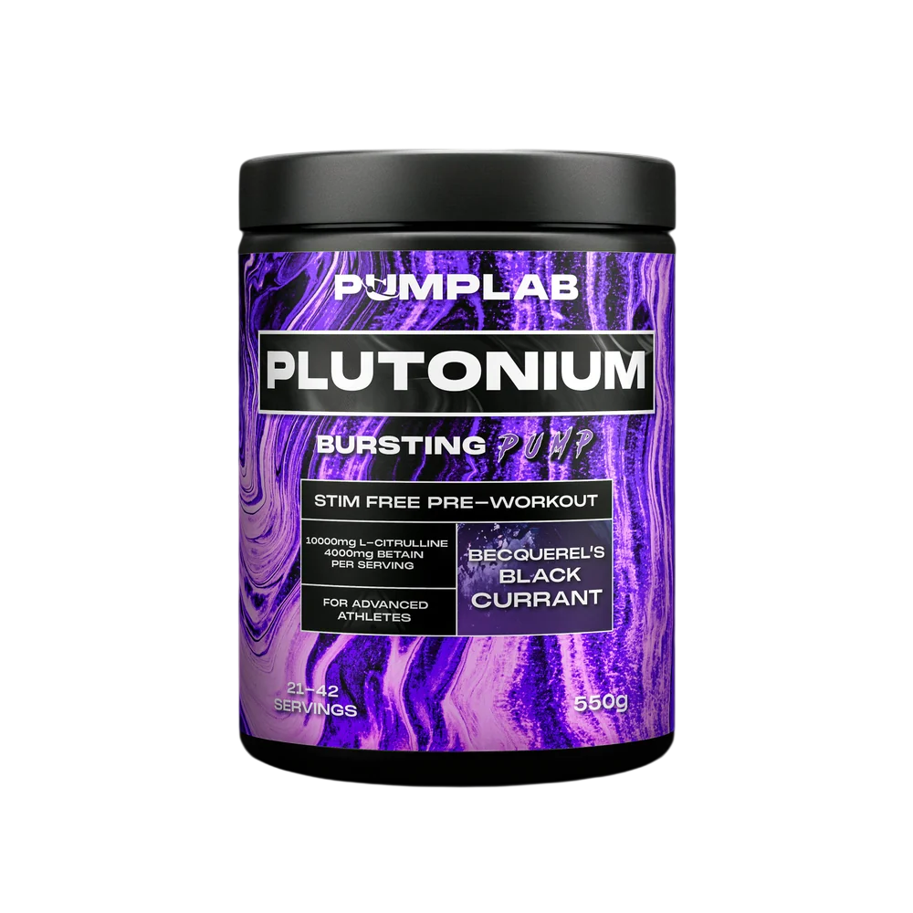 Plutonium Stim Free PWO - Pumplab