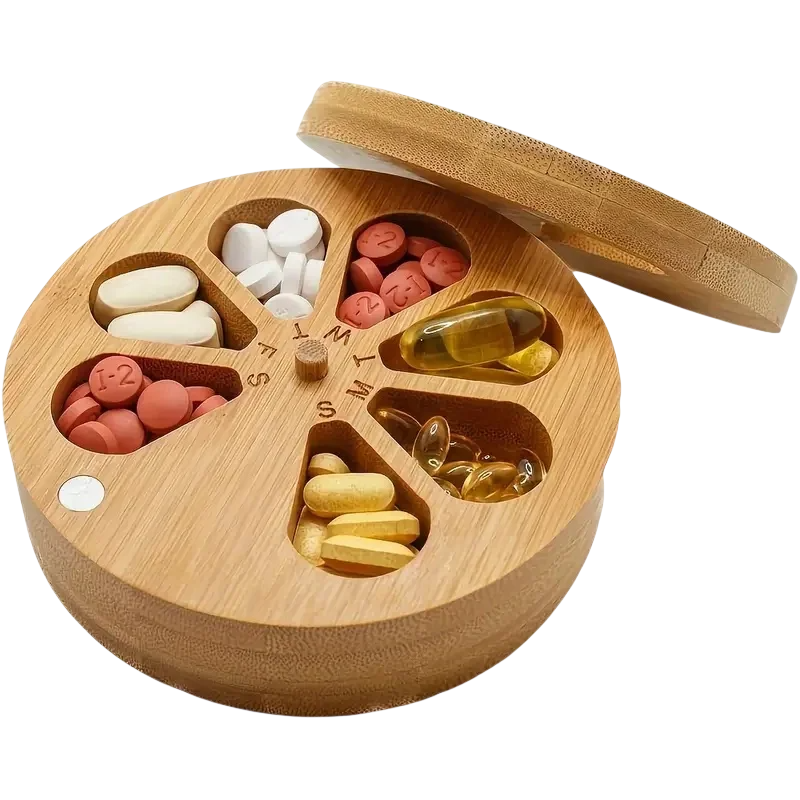 Pillerask i Miljövänlig Bambu