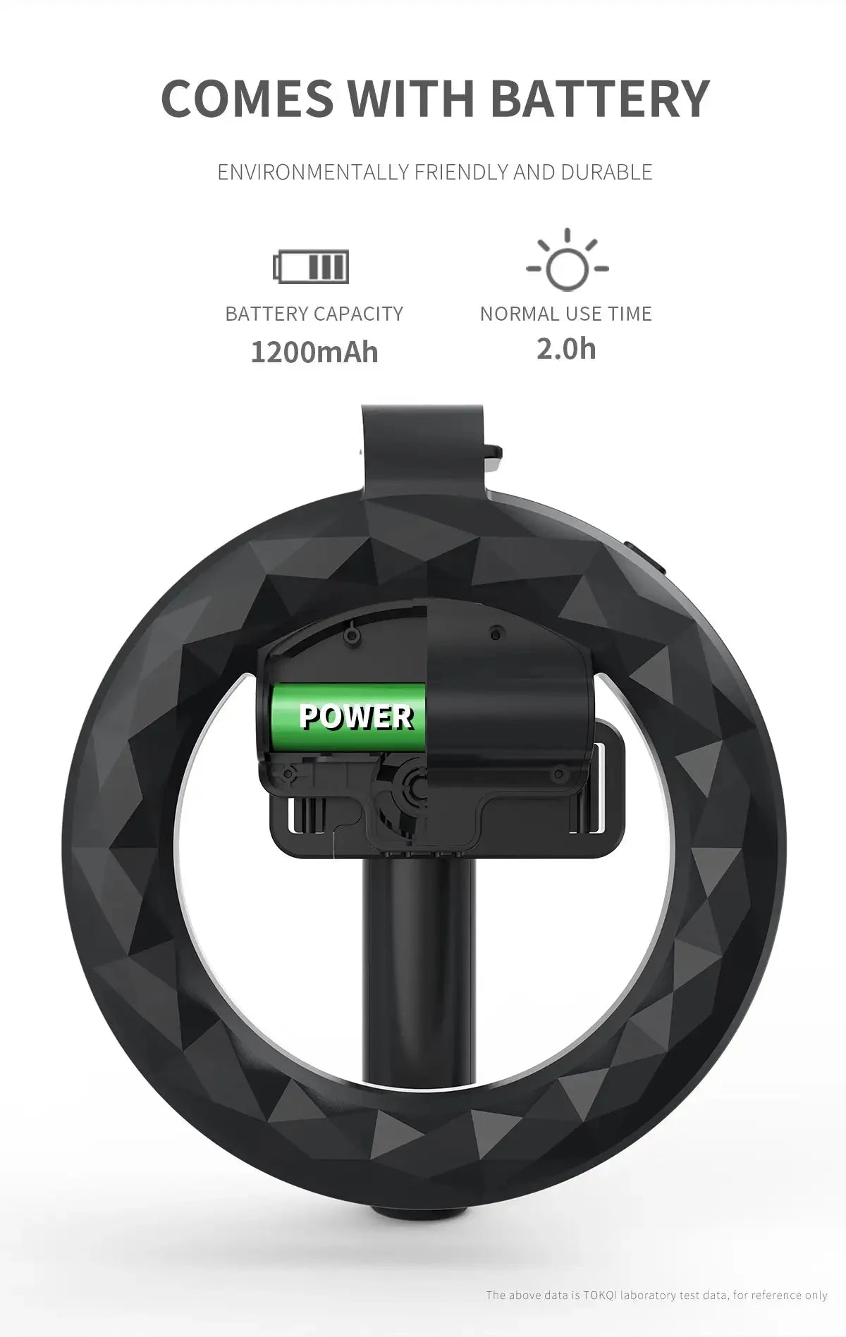 Ring Light med Mobilhållare och Stativ